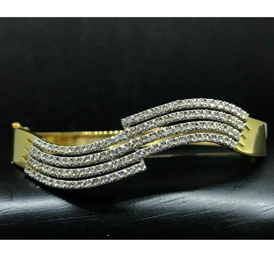 Designer 916 Gold Diamond Bracelet