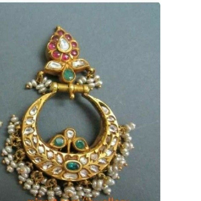 916 Gold Attractive Chand Bali