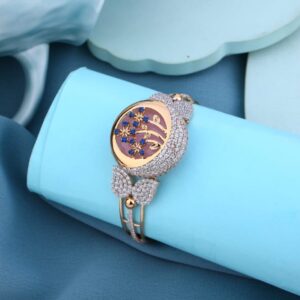 750 Rose Gold Hallmark Exclusive Ladies Kada RLKB446