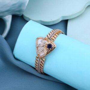 750 Rose Gold Hallmark Classic Ladies Kada RLKB443
