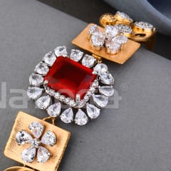750 Rose Gold Stylish Ladies Kada RLKB441