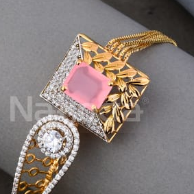 750 Rose Gold Delicate Ladies Kada RLKB437