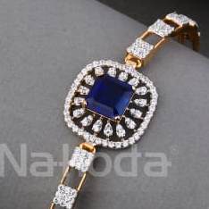 750 Rose Gold Designer Ladies Kada RLKB436
