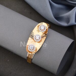 750 Rose Gold Classic Ladies Kada RLKB435