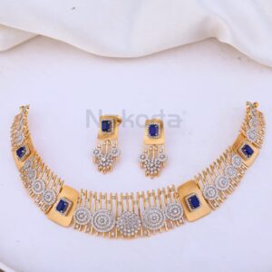 750 Rose Gold Hallmark Gorgeous Necklace RN431