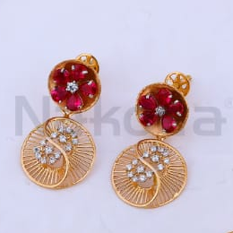 750 Rose Gold Hallmark Necklace RN425 - Image 2