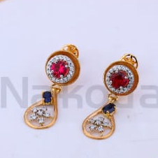 750 Rose Gold Stylish Necklace RN424