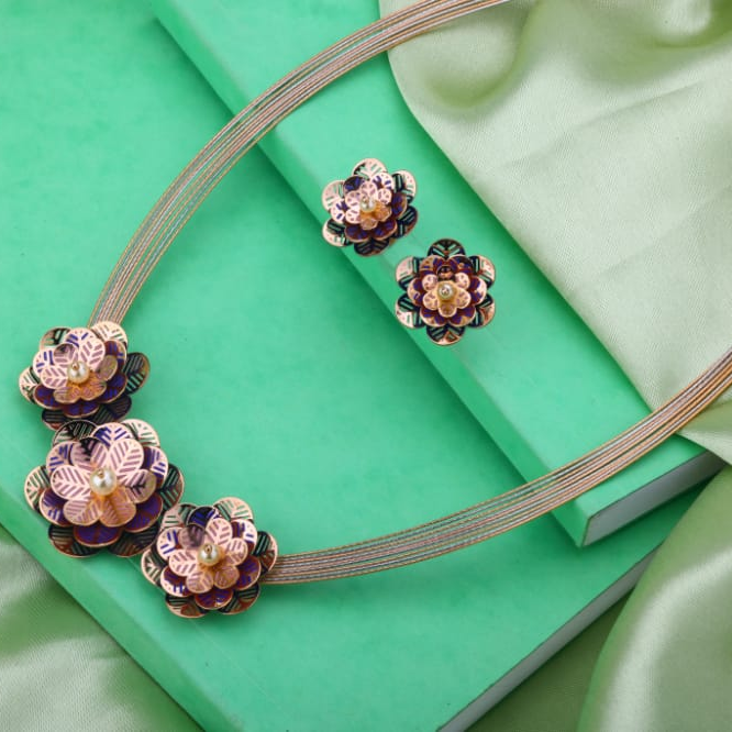750 Rose Gold Necklace RN417