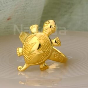 916 Gold CZ Hallmark Designer Mens Plain Ring MPR297