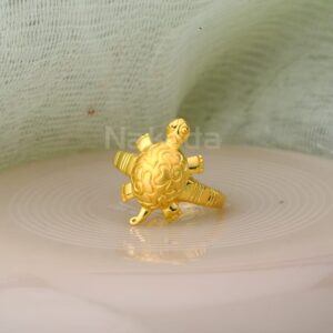 22KT Gold Mens Gorgeous Plain Ring MPR200