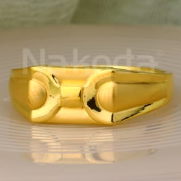 22kt gold mens fancy plain ring mpr199 - Image 3