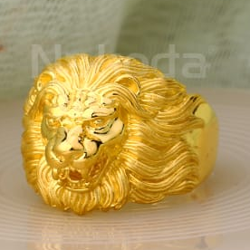 22kt gold mens designer plain ring mpr196 - Image 2