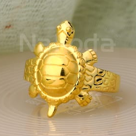 916 Gold CZ Hallmark Mens Fancy Plain Ring MPR191