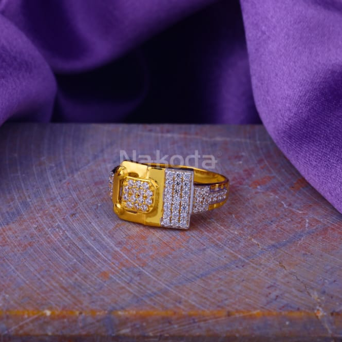 22kt gold hallmark mens ring mr989