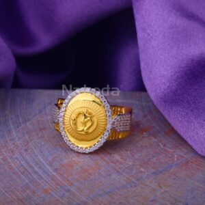 22KT Gold Hallmark Exclusive Mens Ring MR985