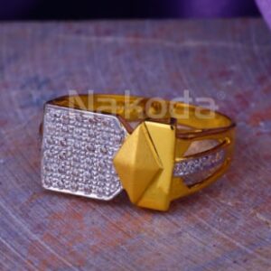 22KT Gold Hallmark Delicate Mens Ring MR983