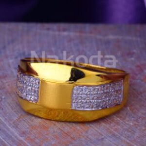 22KT Gold Hallmark Mens Ring MR980
