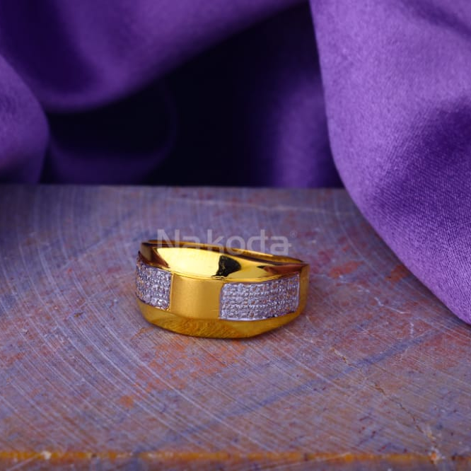 22KT Gold Hallmark Mens Ring MR980