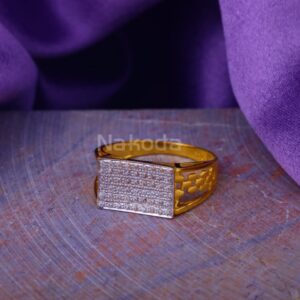 22KT Gold Mens Ring MR973