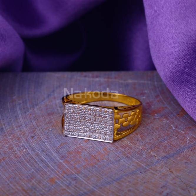22KT Gold Mens Ring MR973