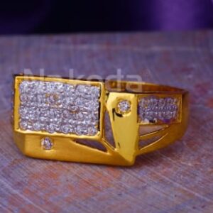 916 Gold Hallmark Classic Mens Ring MR957