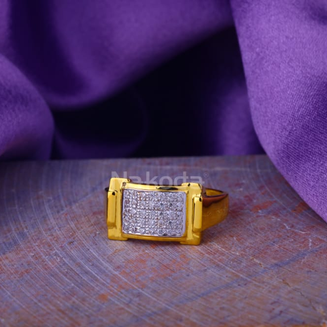 916 Gold Hallmark Mens Ring MR956