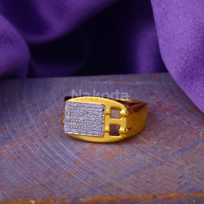 916 Gold Mens Fancy Ring MR952
