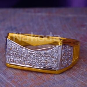 916 Gold Mens Delicate Ring MR951