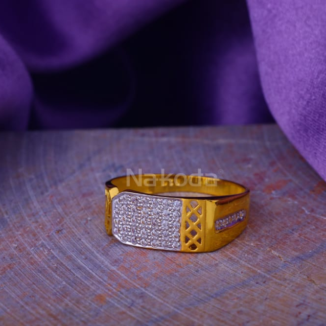 916 Gold Mens Designer Ring MR950