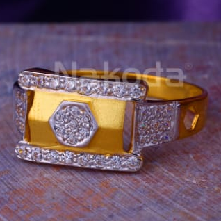 22KT Gold Hallmark Gorgeous Mens Ring MR930 - Image 2