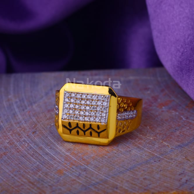 22KT Gold Hallmark Exclusive Mens Ring MR928