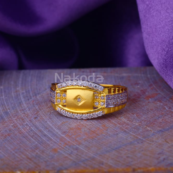 22KT Gold Hallmark Classic Mens Ring MR926