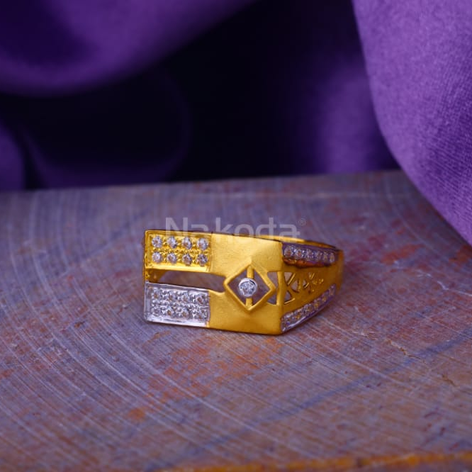 22KT Gold Hallmark Mens Ring MR925