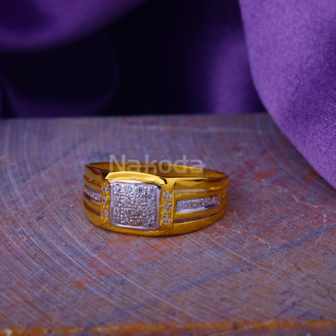 22KT Gold Mens Gorgeous Ring MR923