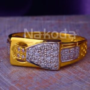 22KT Gold Mens Fancy Ring MR922
