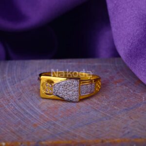 22KT Gold Mens Fancy Ring MR922