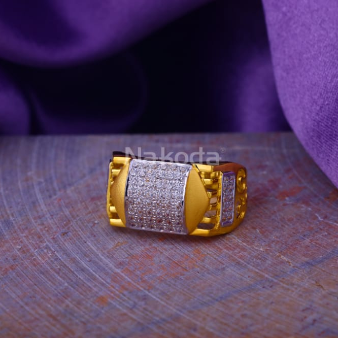 22KT Gold Mens Ring MR917