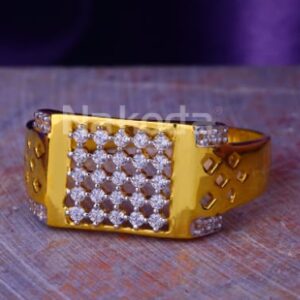 916 Gold Hallmark Mens Gorgeous Ring MR902