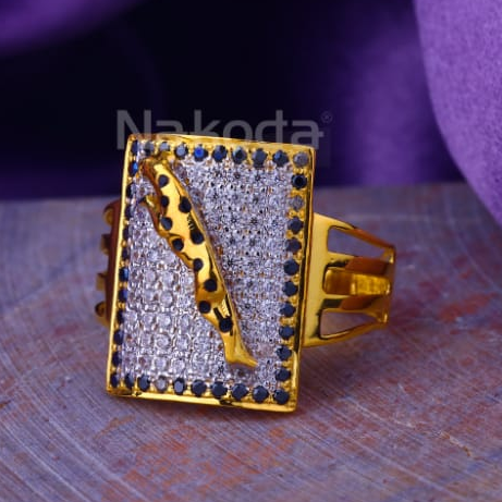 916 Gold Hallmark Mens Ring MR896
