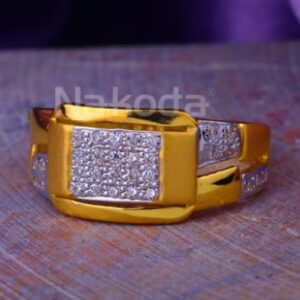 916 Gold Mens Delicate Ring MR891