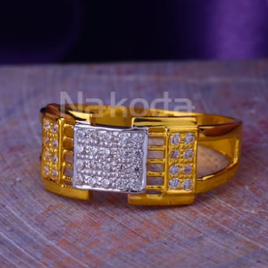 916 Gold Mens Classic Ring MR889