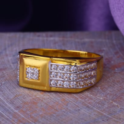 916 Gold Mens Ring MR888