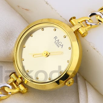 750 gold ladies designer watch lw23 - Image 2