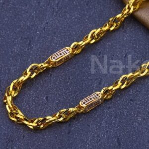 22KT Mens Gold Fancy Chain MCH877