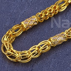 916 Mens Gold Hallmark Designer Chain MCH850