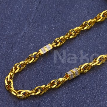 916 Mens Gold Exclusive Chain MCH844 - Image 2