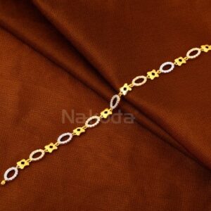 22kt gold hallmark ladies bracelet lb621