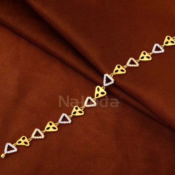 22KT Gold Ladies Stylish Bracelet LB620