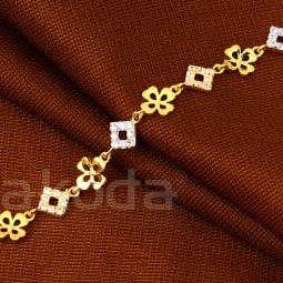 22KT Gold Ladies Fancy Bracelet LB619