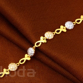 22KT Gold Ladies Exclusive Bracelet LB618